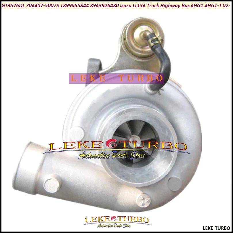 Turbo GT3576DL 704407 704407-5007S 704407-0004 8926029271 1899655844 8943926480 For Isuzu Lt134 Truck Highway Bus 4HG1 4HG1-T 20