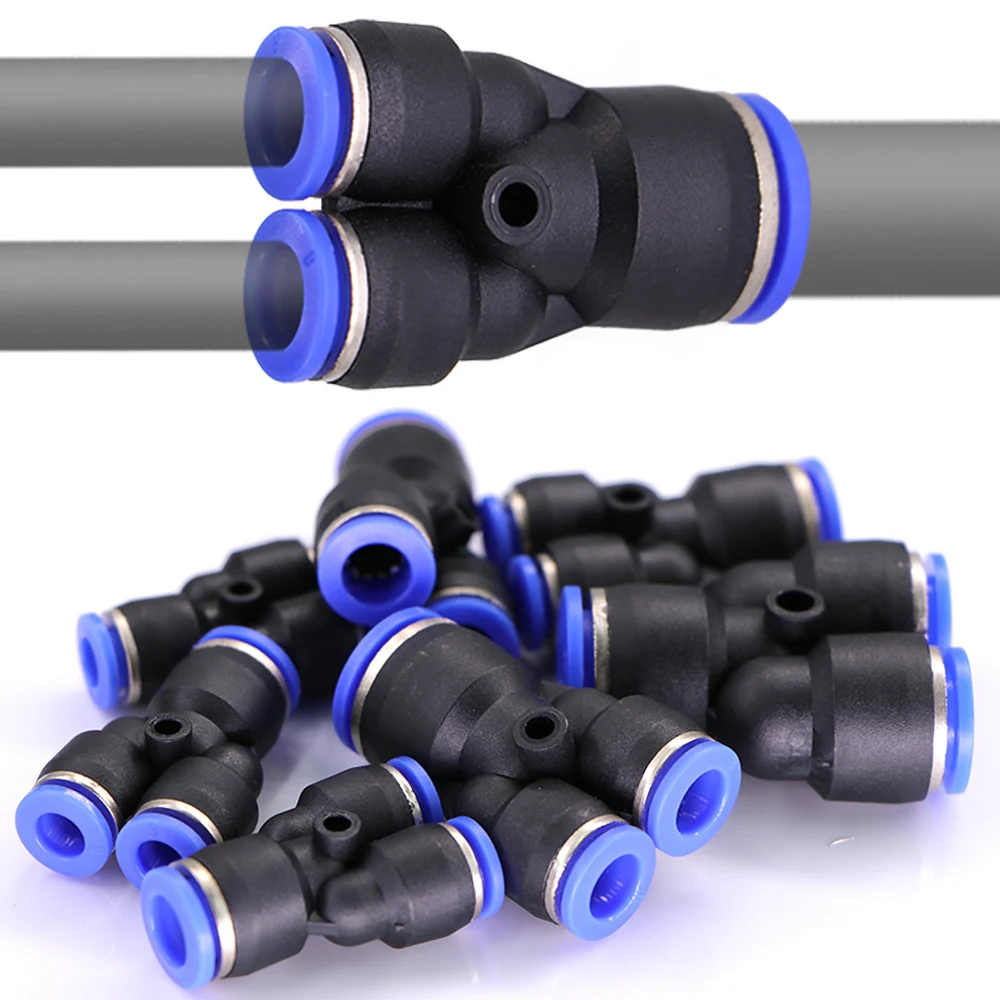 

Y-образный адаптер для шланга с переменным диаметром, быстрая фотоскользящая блокировка, пневматические трубки, фитинги для садового орошения, подключение и ремонт