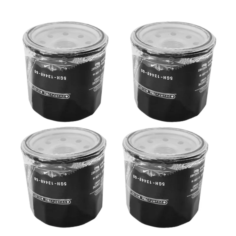 4Pcs Outboard Motor Oil Filter 5GH-13440-00 for 316 463 B7300 B7400 B7410 BX1500 BX1800 BX1830 BX185