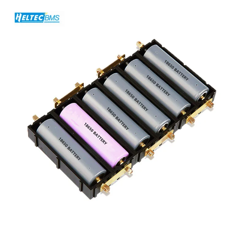 1S 21700/18650 Battery Holder/Battery Case/Solder-Free Splicable Lithium Battery Box electronic high-current copper pillar