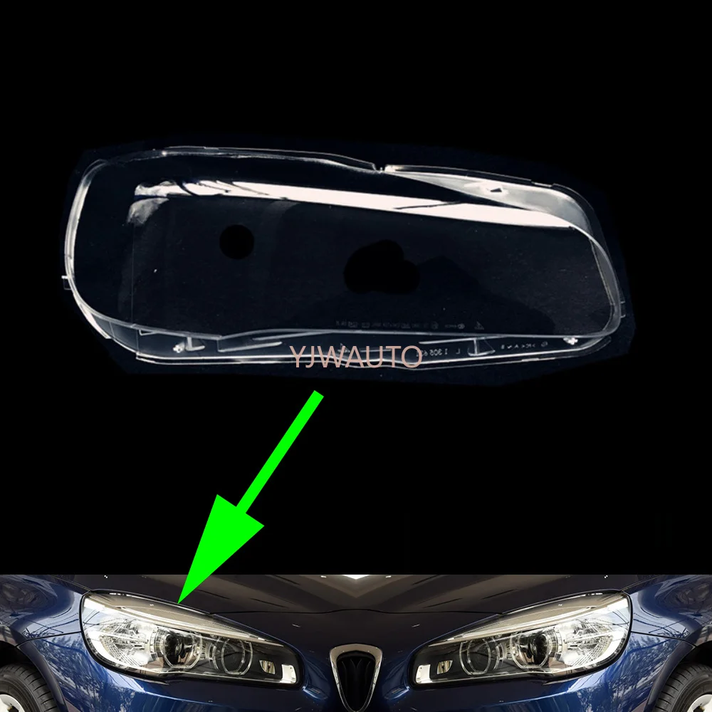 For BMW 2 Series Active Tourer Gran F45 F46 216i 218i 220i 225i 2016 2017 2018 2019 Headlight Shell Car Headlamp Lens Cover
