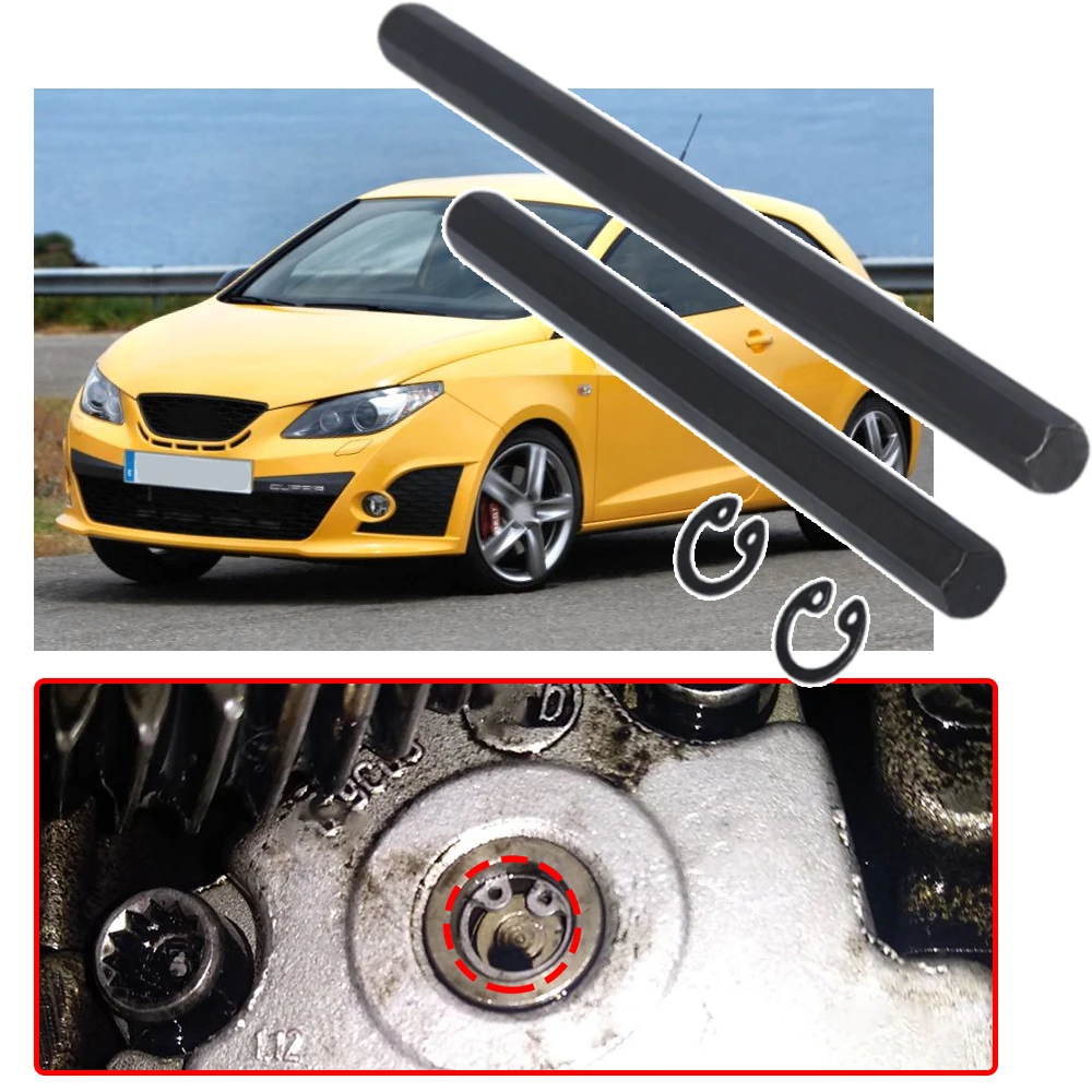 

77/100mm for Seat/Cupra Alhambra Exeo Hexagon Drive Key 2.0TDI Oil Pump Securing Ring Circlip Repair Kit N0122942 Accessories