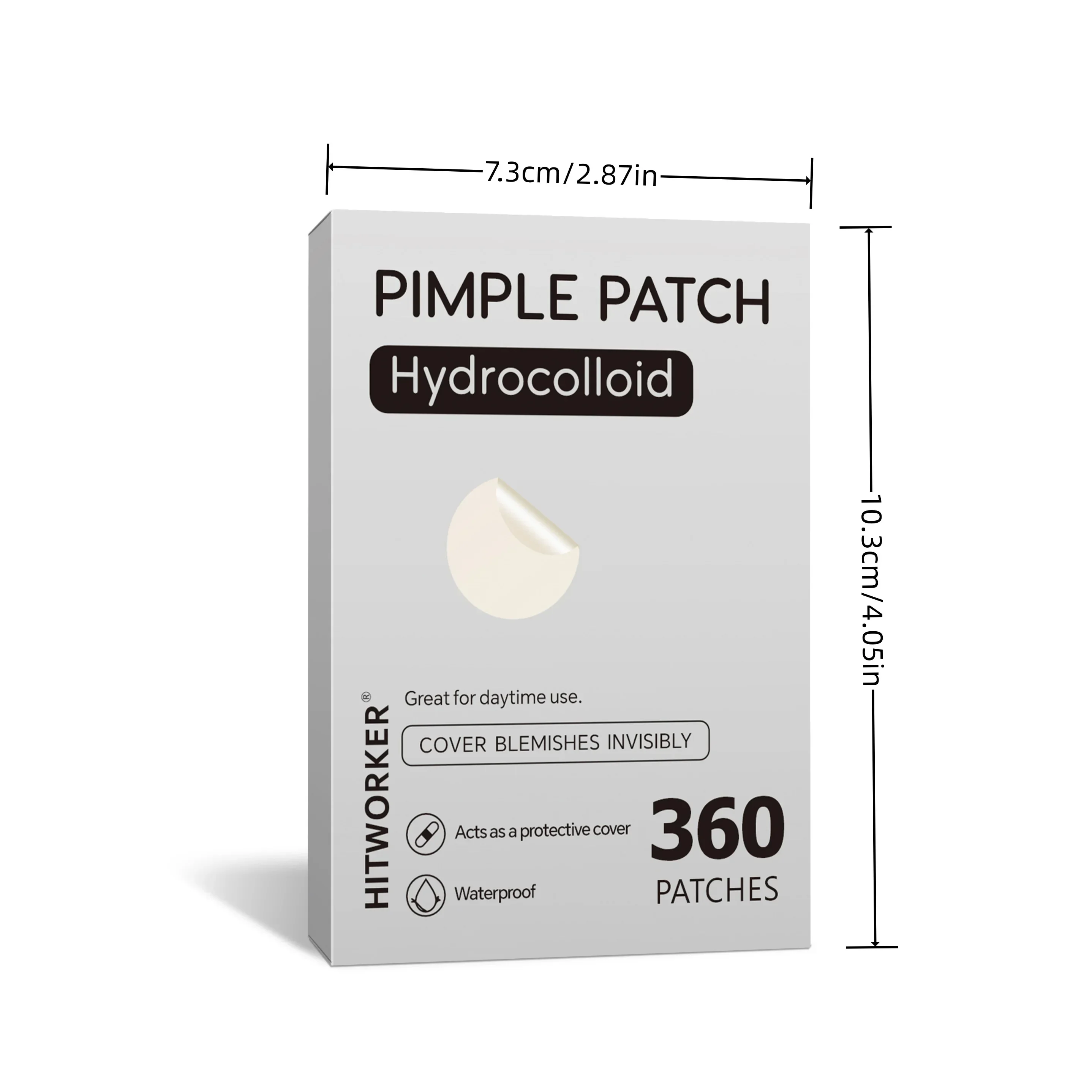NEW360pcs Face Acne Patch Invisible Skin Care Pimple Acne Patches Anti-inflammatory Healing Absorbing Spot Sticker Covering Acne