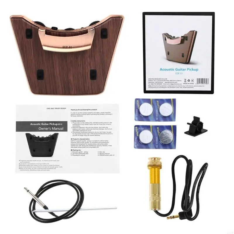 

242F Soundhole Pickup Guitar Pickup Guitar Double Pickup for Classic Acoustic Guitars