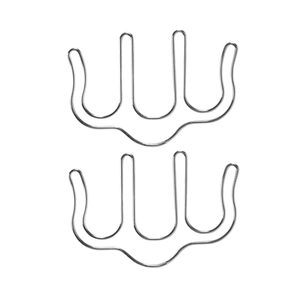 

2Pcs Metal Music Book Clip Silver Hollow Out Page Holder for Music Books and Magazines Durable and Practical