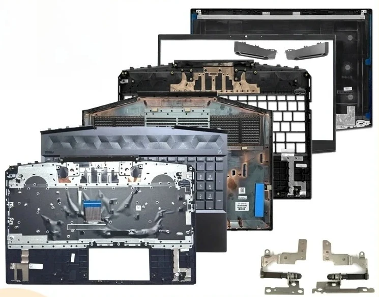 Suitable for Pavilion Gaming 15-dk (6th Gen) TPN-C141: Top Cover, Screen Bezel, Palm Rest, Bottom Shield, Hinge, Air Vent SHELL