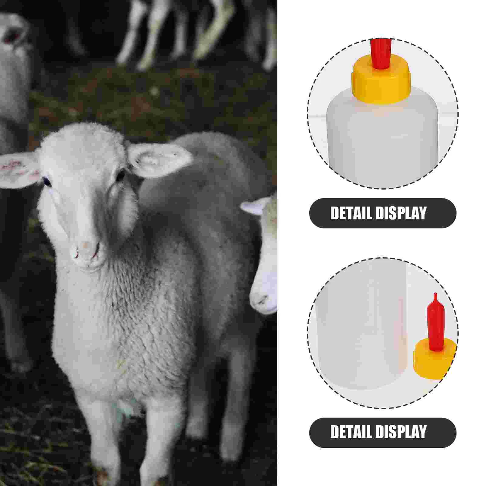 Lamb Milk Jug Portable Bottle Plastic Goat Bottles Pet Practical Feeding Supply Nursing Baby Tool