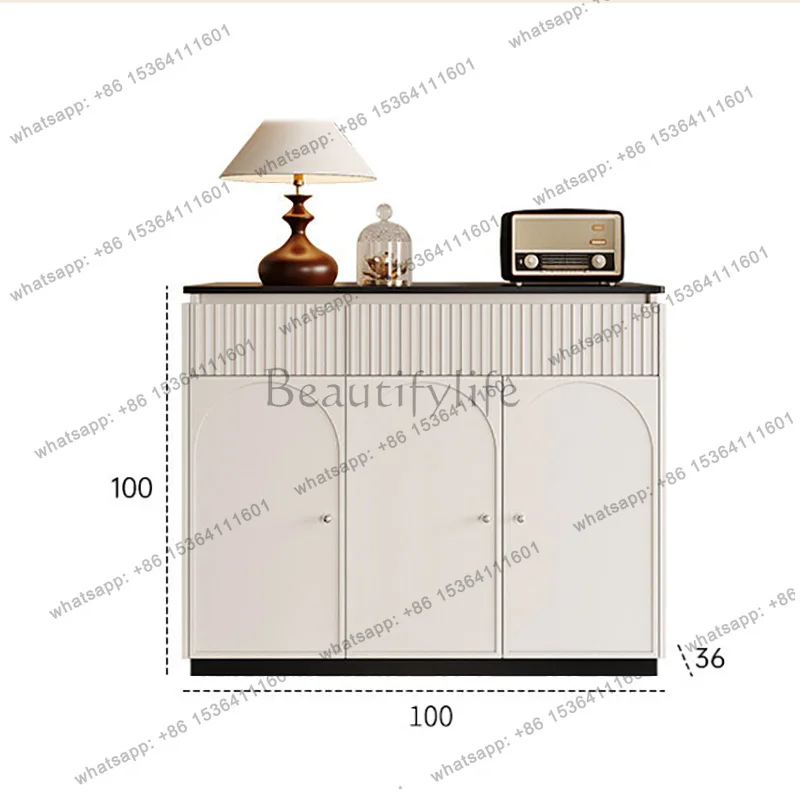 Factory direct salesLight Luxury Thickened Living Room Cabinet Secure Anti Slip Storage Cabinet Nordic Functional Armario Sala L