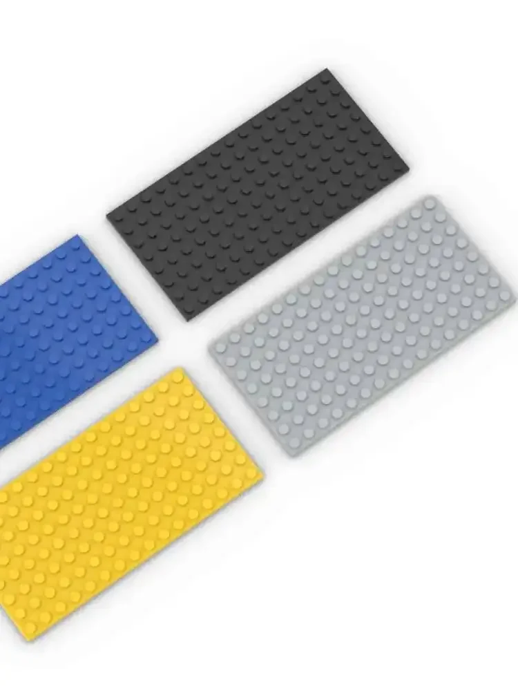 MOC 1 pièces plaque 92438 8x16 bloc de construction panneau de Base de haute technologie briques éducatives Puzzle de particules bricolage jouet enfants cadeau d'anniversaire