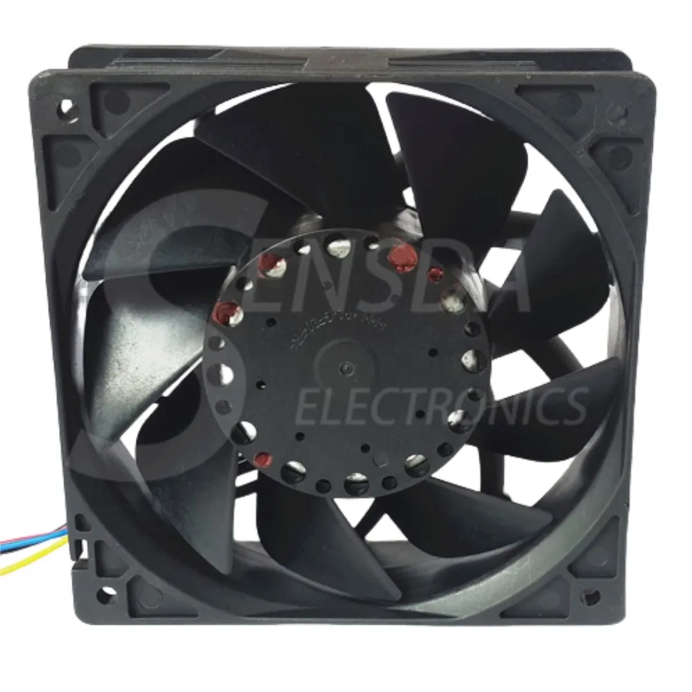 

12cm Fan for Delta PFR1212DHE 120mm 12038 DC 12V High-Speed Cooling Fan, 7400RPM, 254CFM, 68.5dBA Car Booster, 5.2A