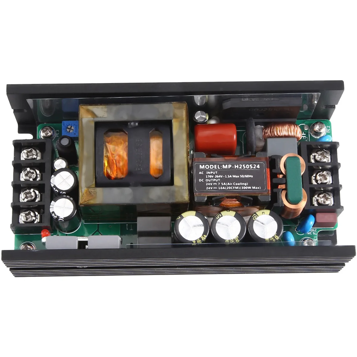 250W Active PFC Switch Power Supply Module Isolation Voltage Stabilization Industrial Control Module AC to DC(24V)