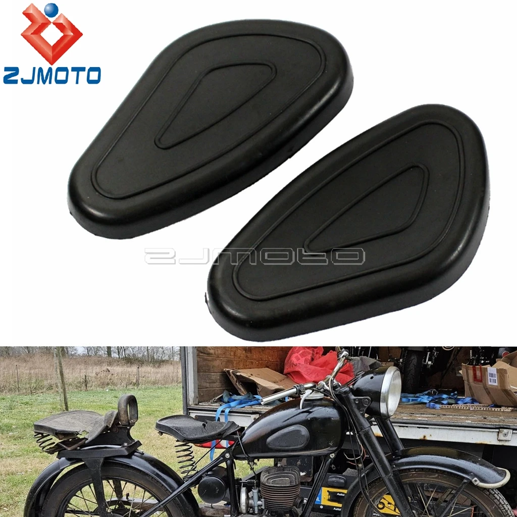 

1 пара резиновых накладок на бак для мотоцикла (стикеры) для Zündapp DB DS DBK KS Replika, Wehrmacht BW40, Днепр Урал Sidecar