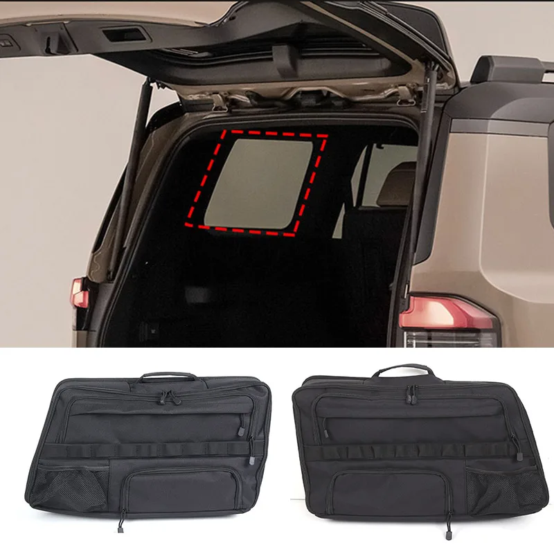 For Lexus GX 2024 Car Trunk Left Right Side window storage bag Multifunctional storage bag Car Accessories