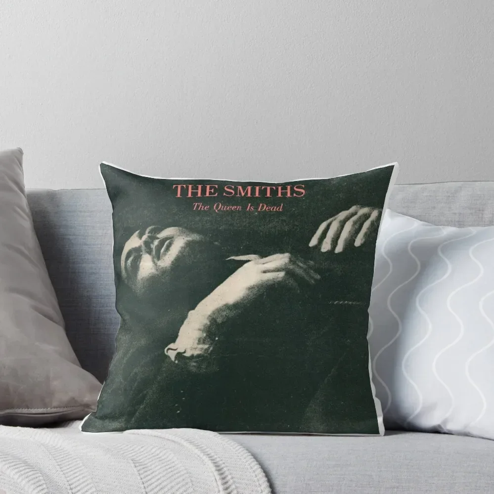 

The Queen Is Dead - The Smiths Throw Pillow Couch Pillows Anime Throw Pillow Covers christmas ornaments 2025 pillow