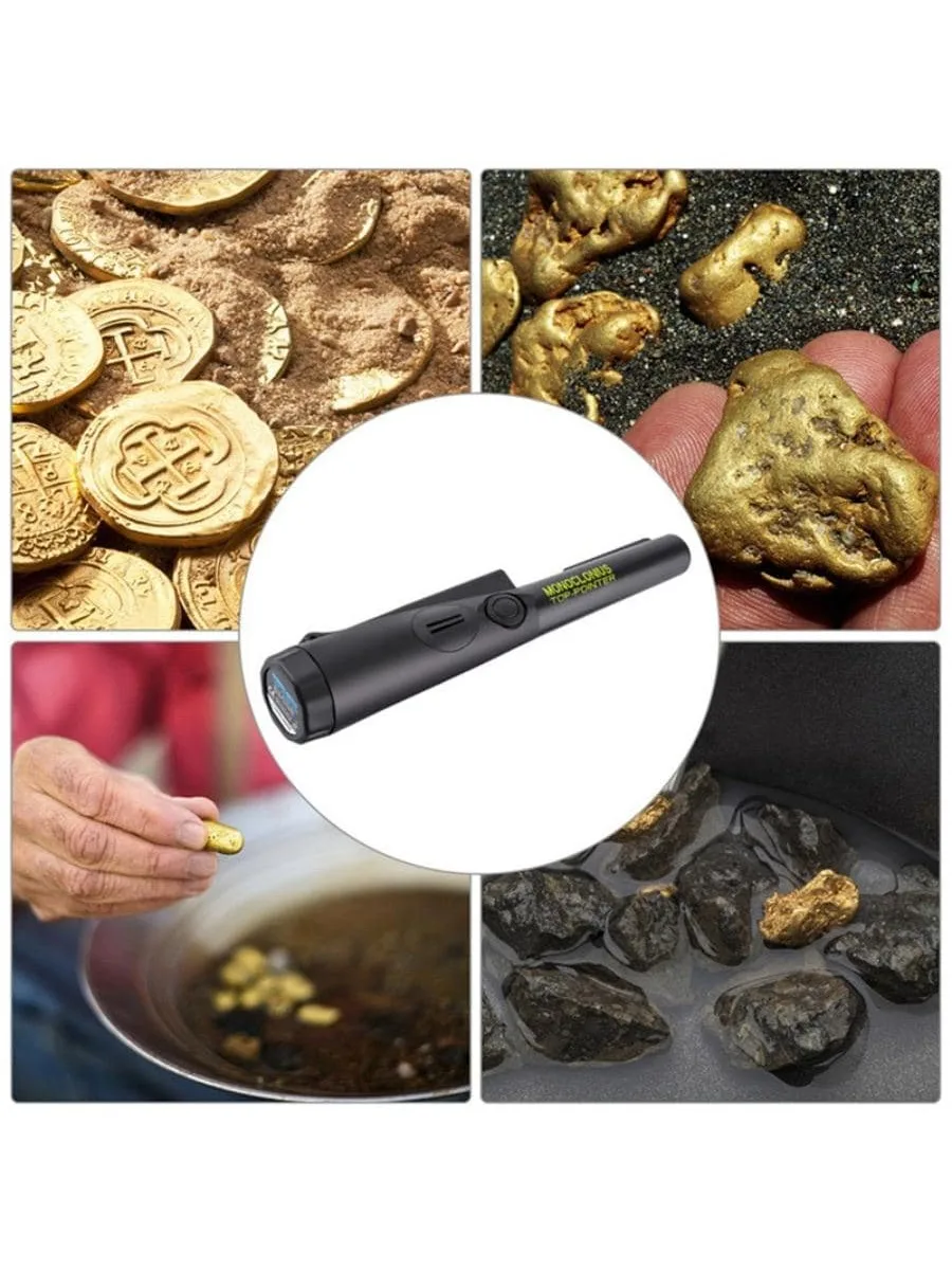 100% wodoodporny wykrywacz metali podziemny poszukiwacz skarbów zestaw złoty Tester skaner łowców podwodnych ogrodowa