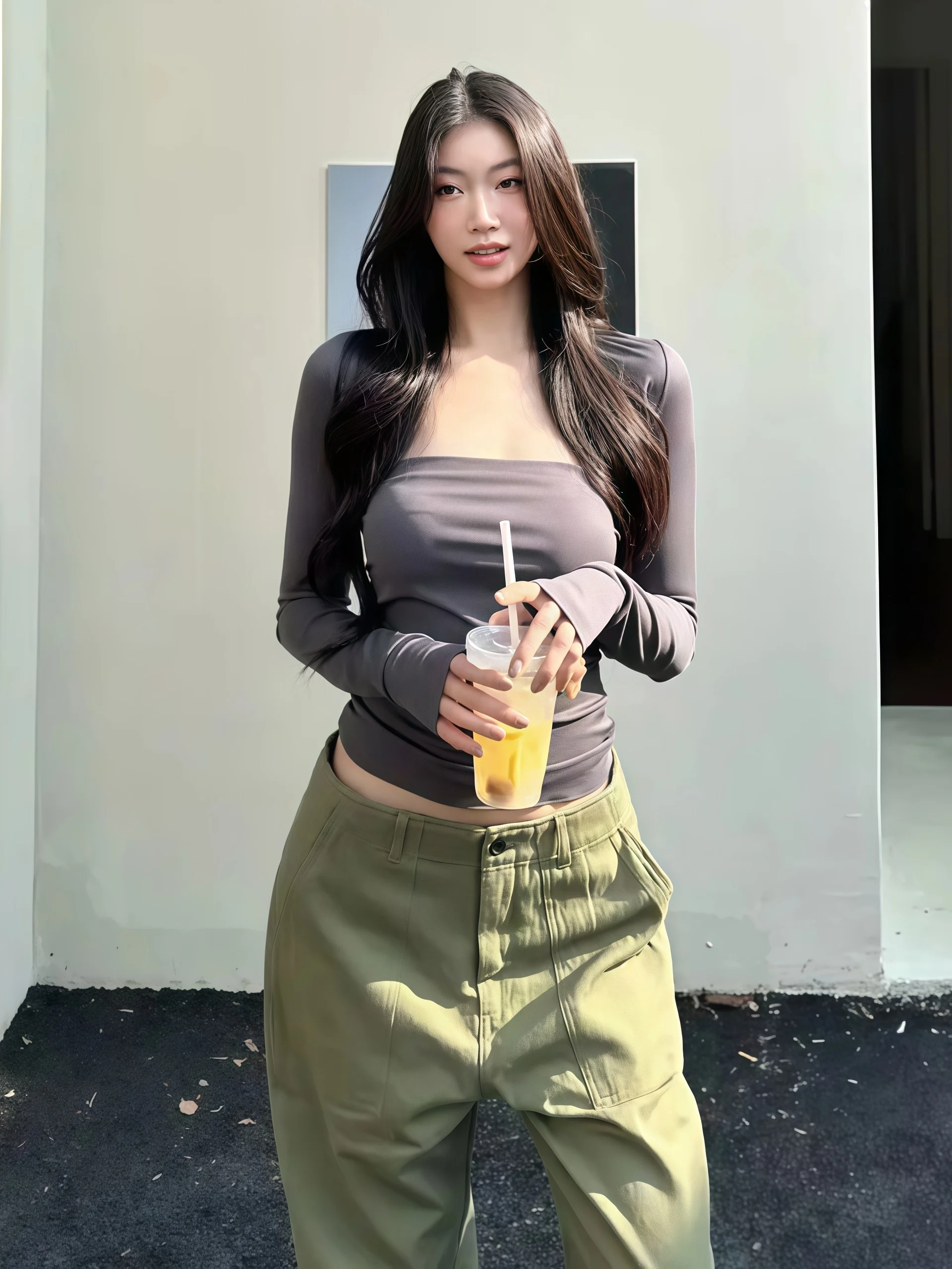 

Футболка Slim Fit Long Sve, женская ранняя осень, новинка Sle в стиле ретро, американская горячая девушка, топ с квадратным воротником, женская мода