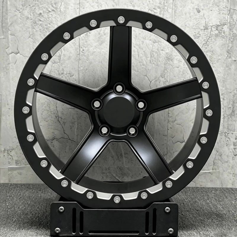 Beadlock Forged Wheels 17 18 19 Inch 5x115 Concave 5 Spokes Drag Wheel