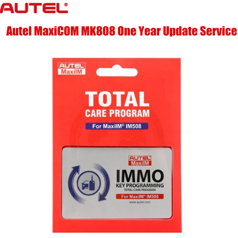 Original Autel MaxiCOM MK808 One Year Update Service (need provide device serial number)