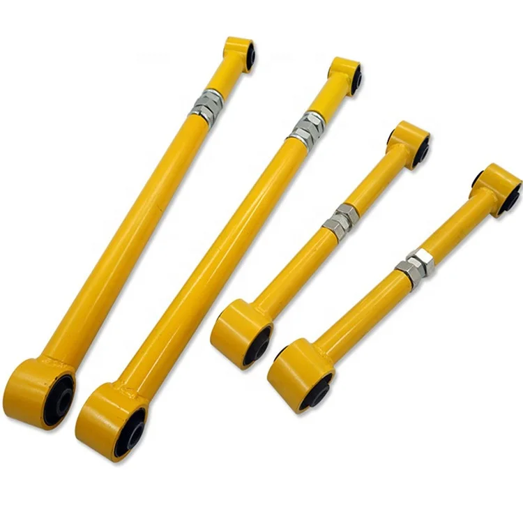 قضيب بانهارد باترول 4 × 4 ذراع خلفي علوي وسفلي قابل للتعديل لـ Patrol GQ/GR Y60 GU Y61 (4 قطع)