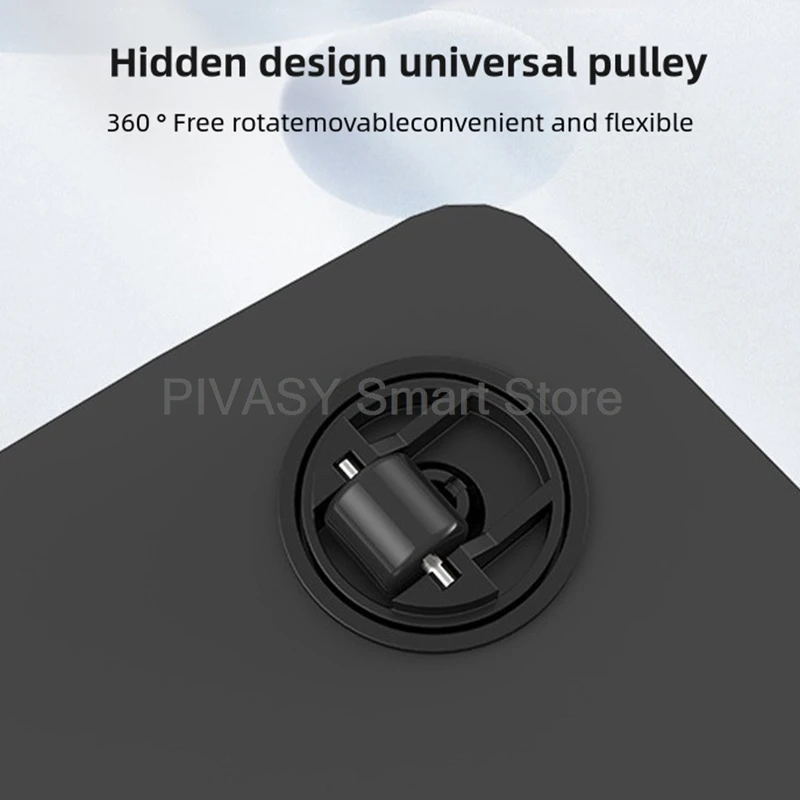 Rolling Stand Mobile TV Cart on Wheels for 32-65 Inch Flat Screen Height Adjustable Portable Floor TV Holder with Storage Tray