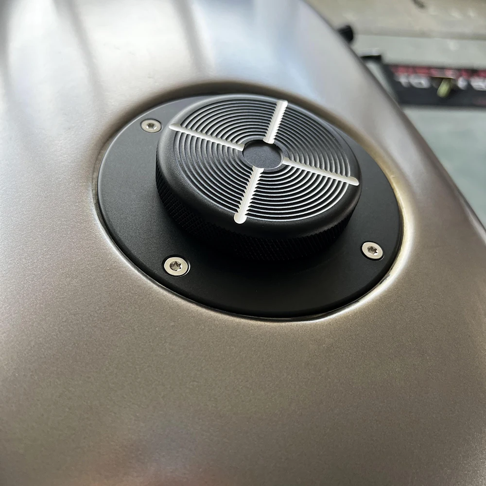 Für BMW K100 K100LT K100RS K100RT K100 K75 K1 CNC Aluminium Motorrad Kraftstoff Tank Tankdeckel Abdeckung Drehen öffnen Schnell Entfernen