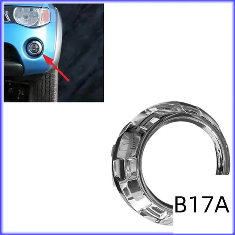 

BT-Car Front Fog Light Ring Cover Fog Lamp Decorative Frame For Mitsubishi L200 Triton Strada 2006-2009