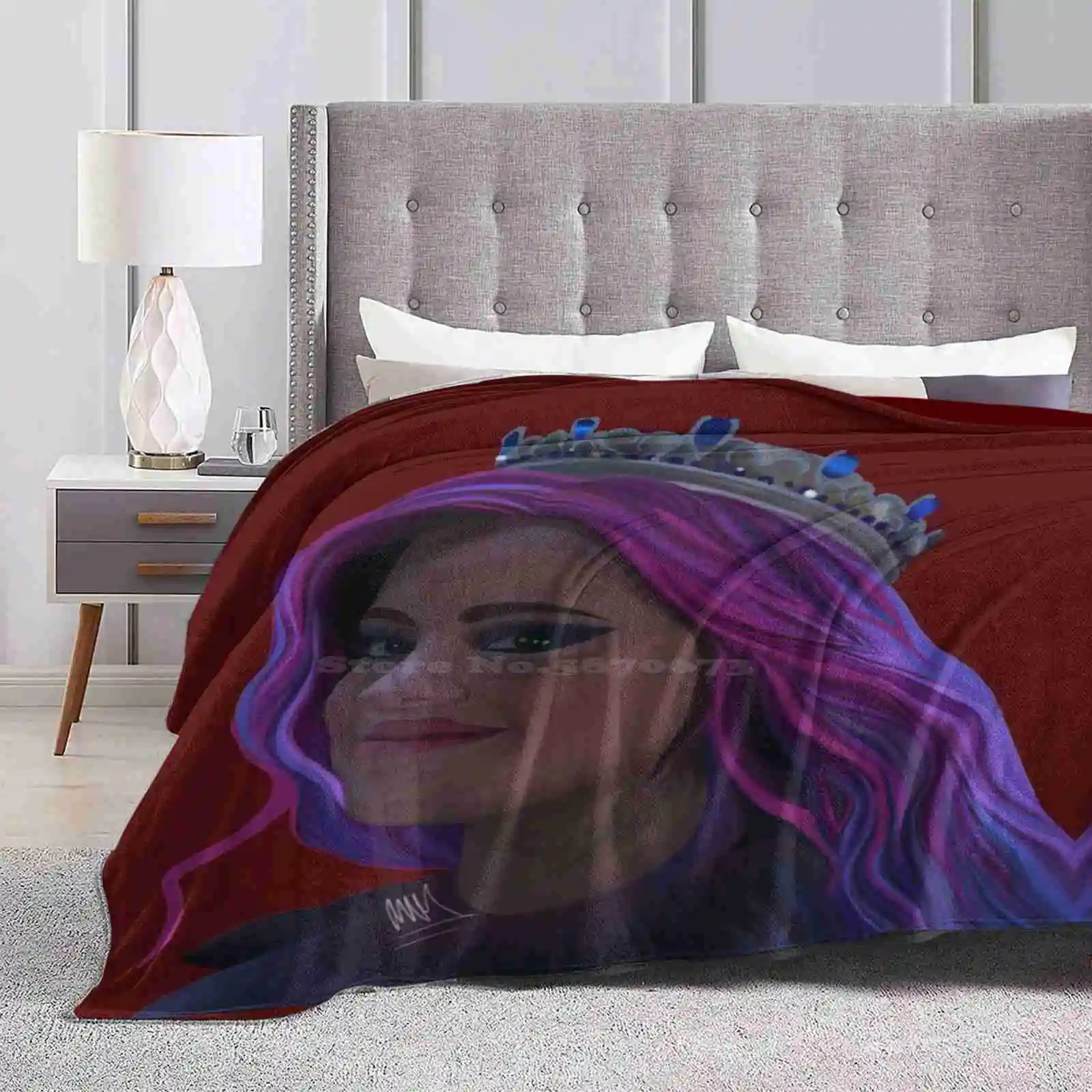 And They'Re Calling Me The Queen Of Mean... Low Price New Print Novelty Fashion Soft Warm Blanket Descendants 2 Descendants 3