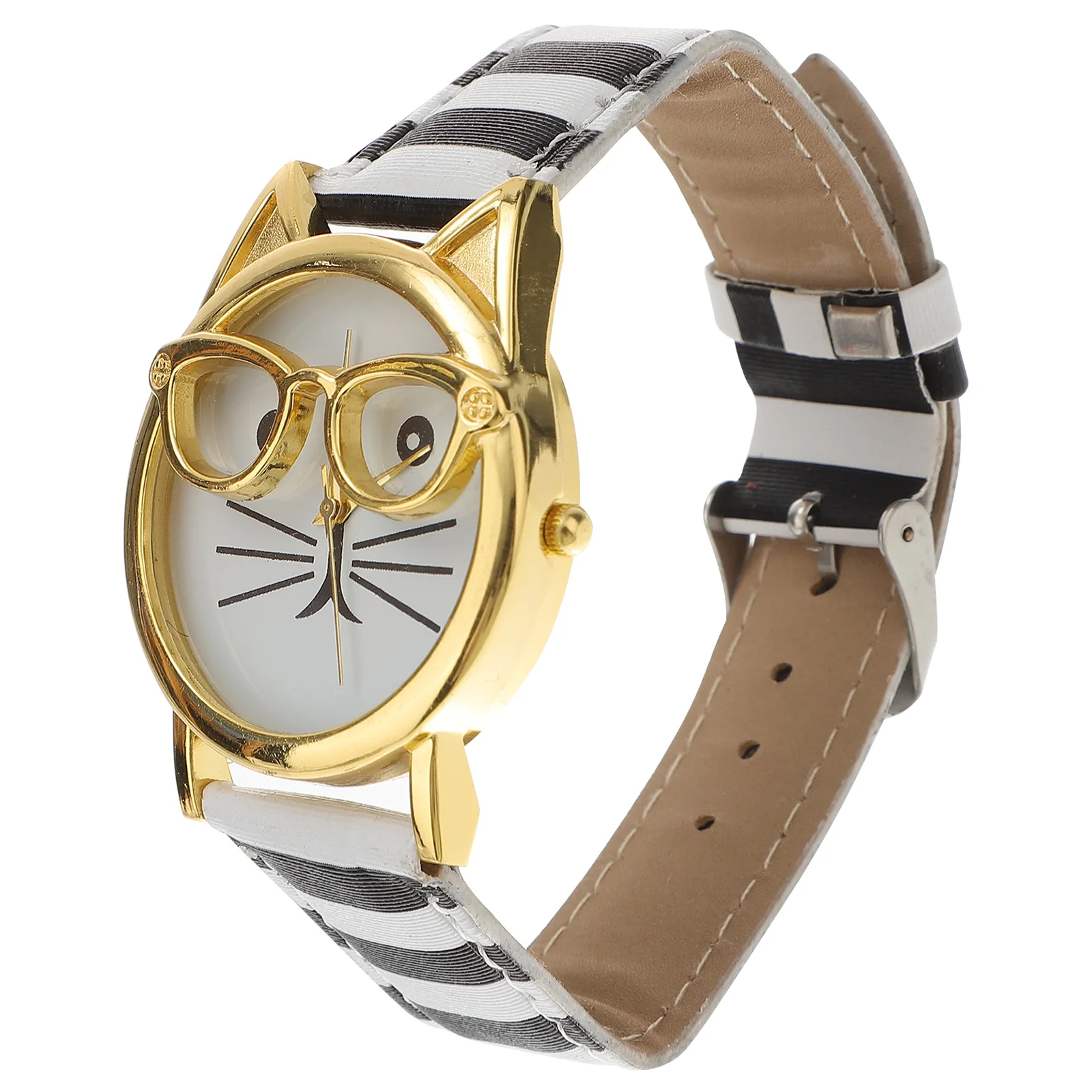 Watch Fashionable Girl Fancy Casual Strap Cat Watches Pu for Teen Girls