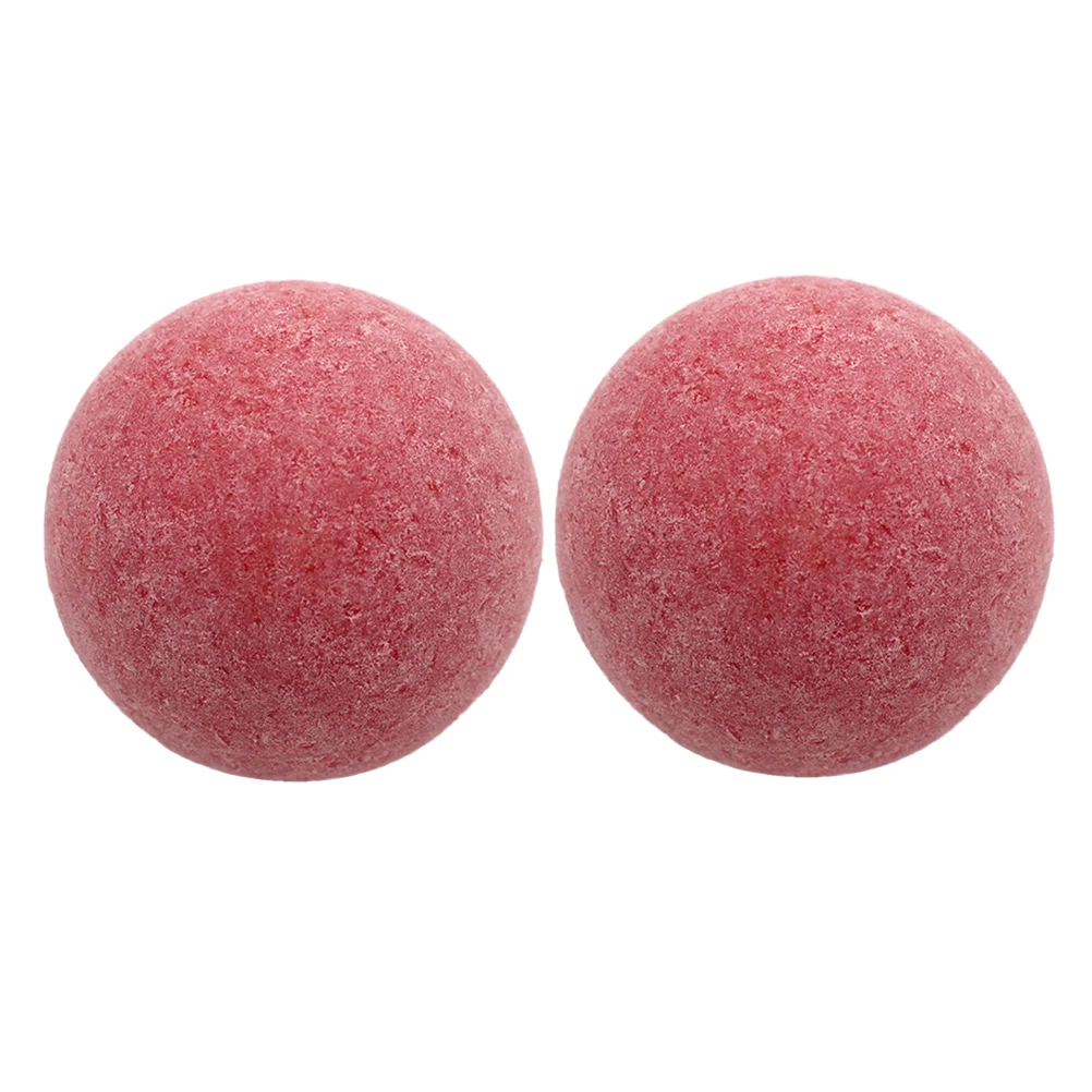 

6pc Table Balls Plastic Matte Replacement Foosball For Indoor Plastic Table Football Sports Red Color Enhanced Design