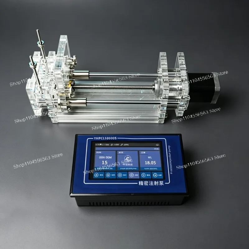 Touch screen laboratory syringe pump automatic dispensing machine, microfluidic electrospinning micro pump, electric fluid pump
