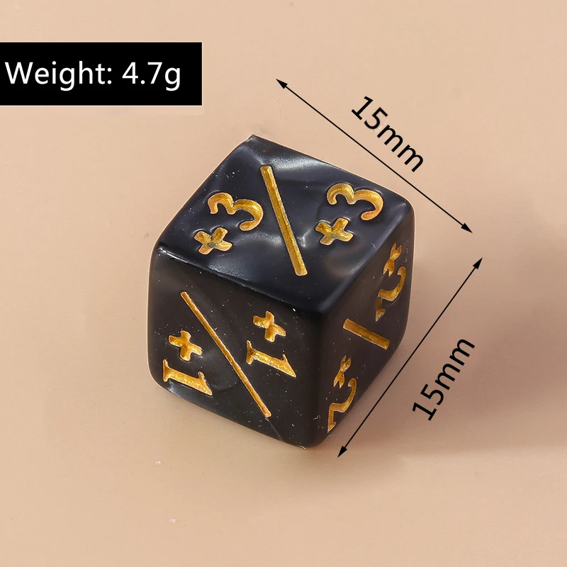 Leslie 7-teiliges Gemischtes Buntes Acryl-Würfelset Mehrseitige Digitalwürfel für Spielrequisiten Tragbare Spielzeuge DND RPG TRPG Spiele – Detail 14