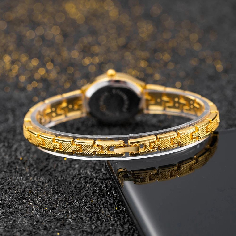 أعلى العلامة التجارية الفاخرة الذهب النساء سوار ساعة الأزياء البيضاوي الهاتفي التناظرية السيدات كوارتز ساعات المعصم فستان أنيق الإناث على مدار الساعة هدية