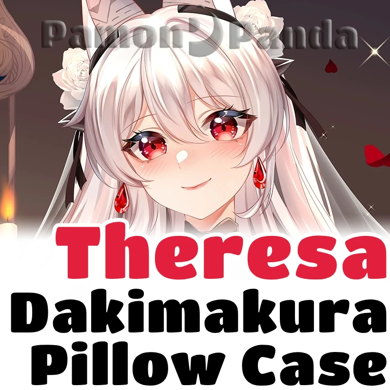 Theresa Dakimakura Honkai Impact Game Hugging Pillow Case Full Body Cushion Cover Pillowcase Home Bedding Decor Otaku Gift MKL