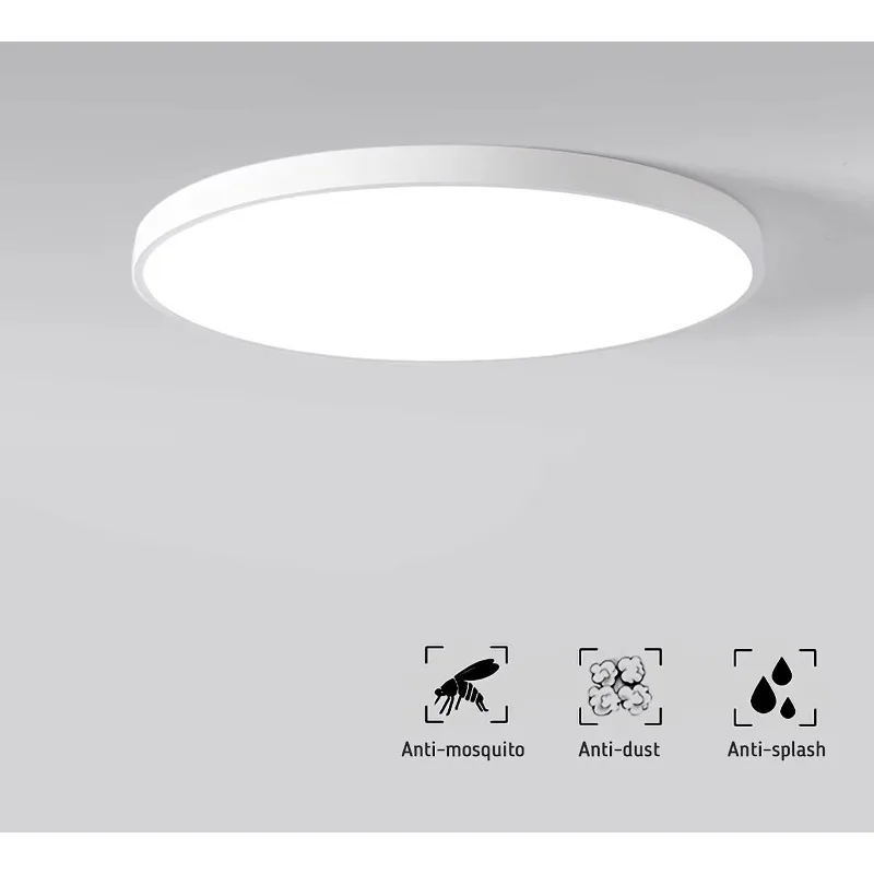 230mm 12W Modern Ultra Slim Auto Dimming Microwave Motion Sensor Surface Mounted LED Ceiling Light
