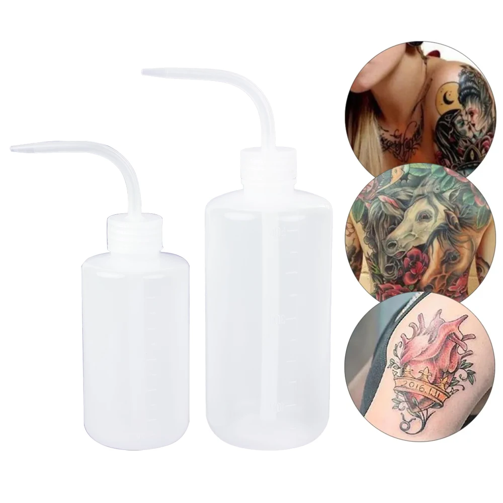 250/500ml Tattoo Bottle Diffuser Squeeze Bottle Convenient Green Soap Supply Wash Squeeze Bottle Lab Non-Spray Tattoo Accessorie