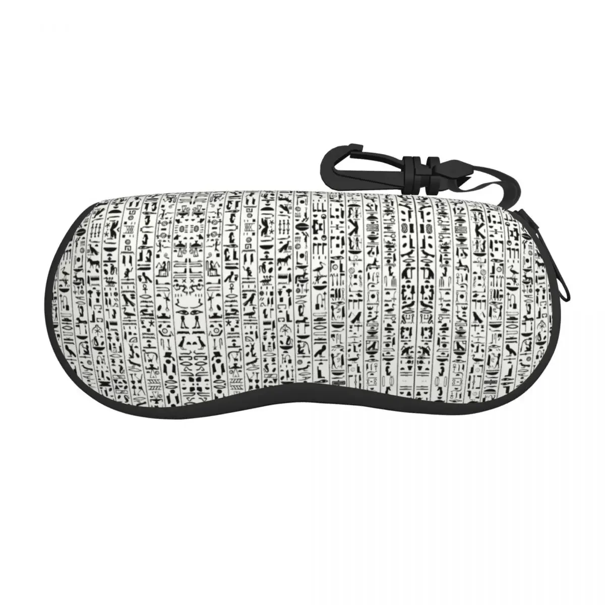 Egypt Hieroglyphics Shell Eyeglasses Protector Cases Cool Sunglass Case Egyptian Culture Glasses Pouch