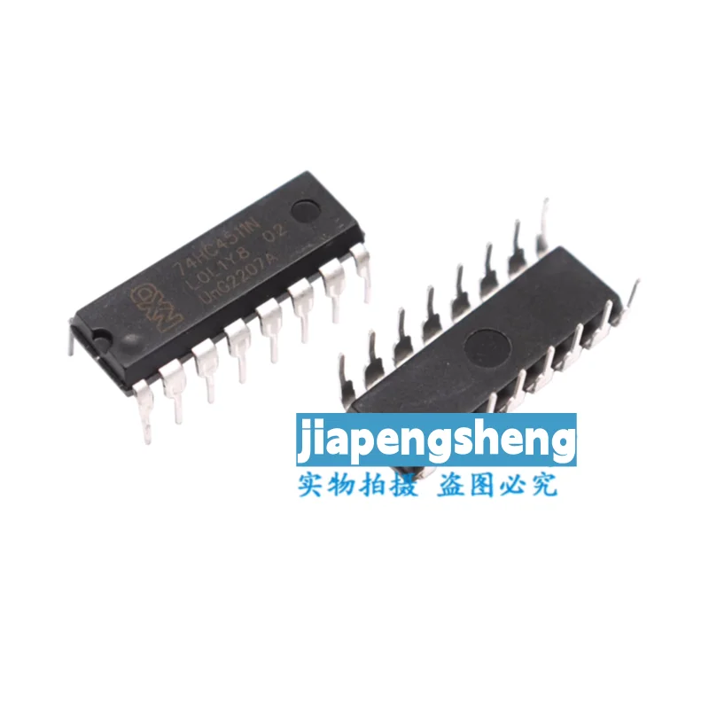 

(2PCS) New original 74HC4511N in-line DIP-16 8-bit serial input/output chip