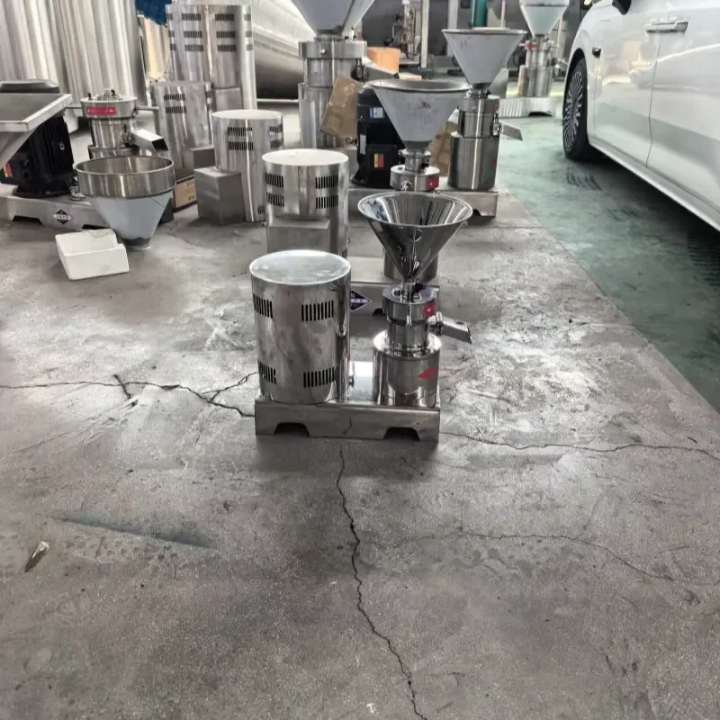 Industrial Automatic Stainless Steel Colloid Mill for Chili Sauce Grinding and Nut Processing Equipment High Efficiency Food