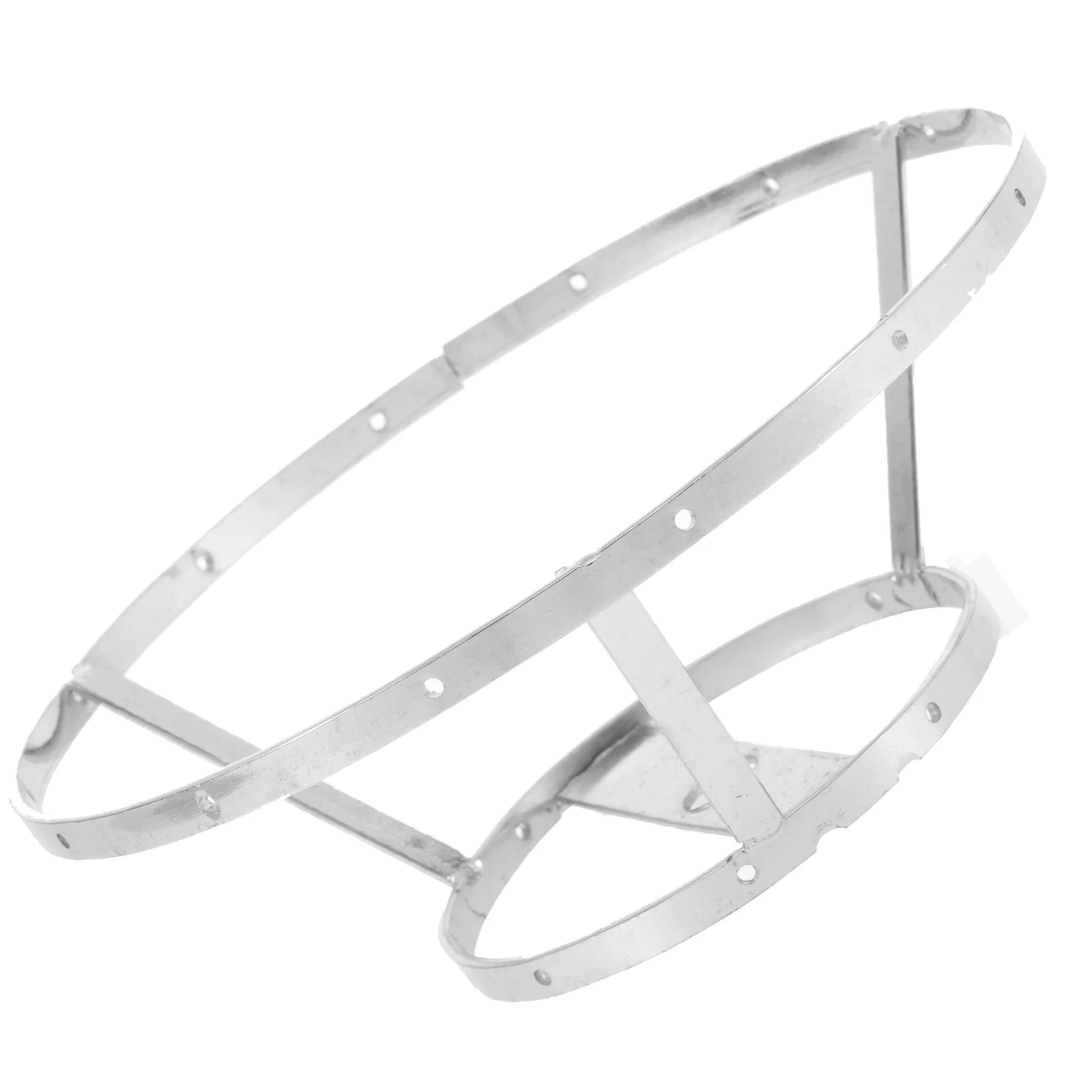 Portalampada vintage con paralume, diametro 14,5 cm, conchiglie a doppio strato, staffa per lampada da tavolo, facile installazione in metallo