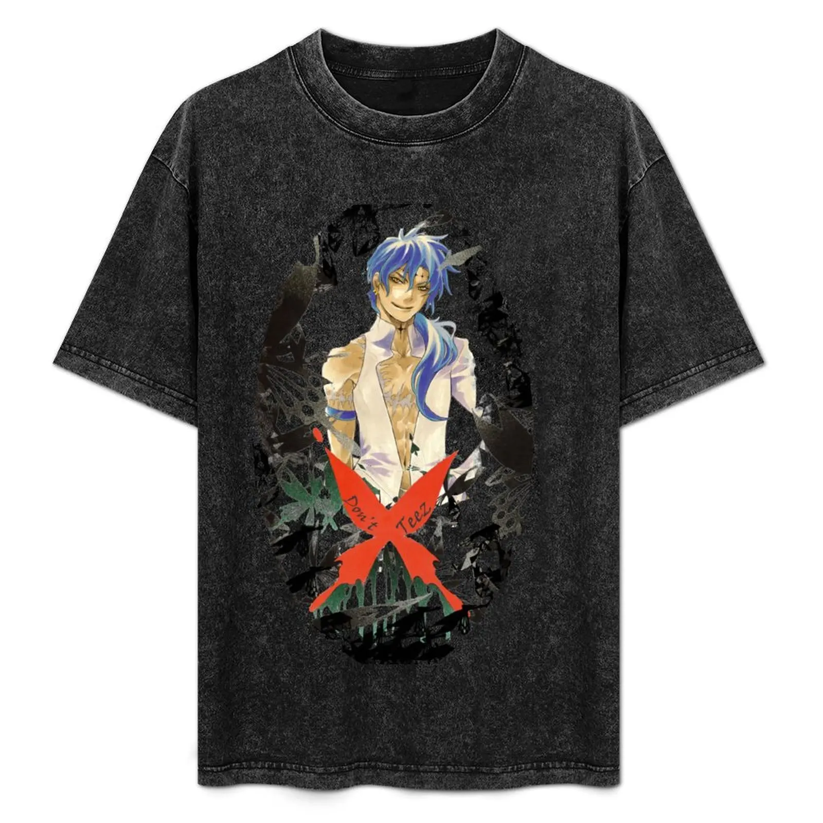 

D Gray Man Tyki Mikk Don't Teez T-Shirt Work Short Sleeve Cotton Top