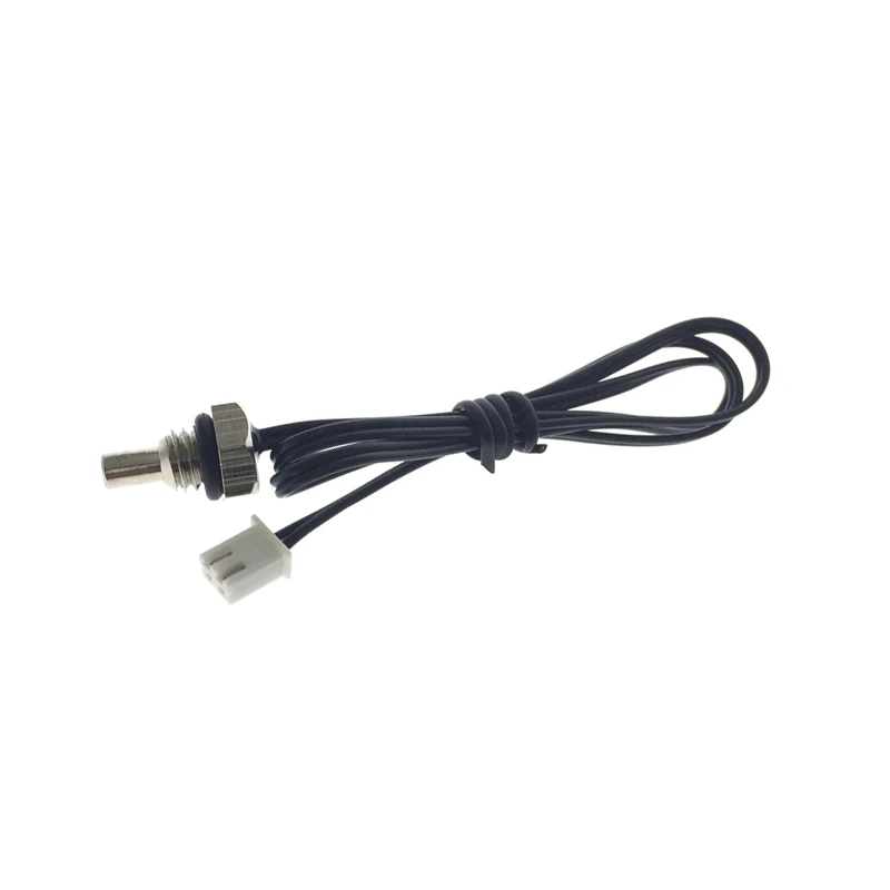 NTC thermistor temperature sensor M8x4x1.25mm The screw thread probe Resistance 10k 50k 100k  B value3950  L=0.5M 1M  2M