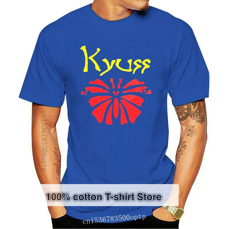 KYUSS- American Stoner Rock Band - T-shirt Sizes S To 3XL Summer Short Sleeves T Shirt Fashion Simple Style