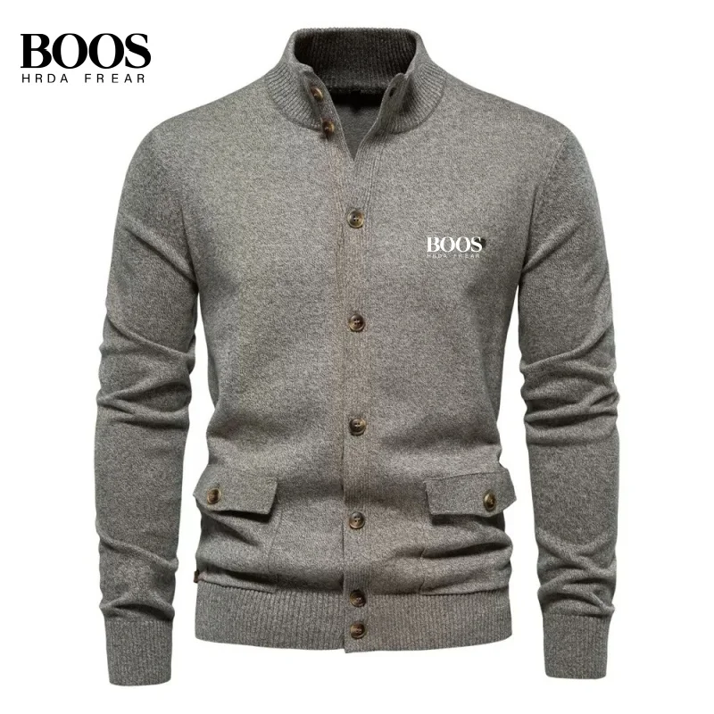 

Autumn and Winter Men's High Quality Knitted Sweater Jacket New Fashionable, Casual, Warm and Versatile Outer Top