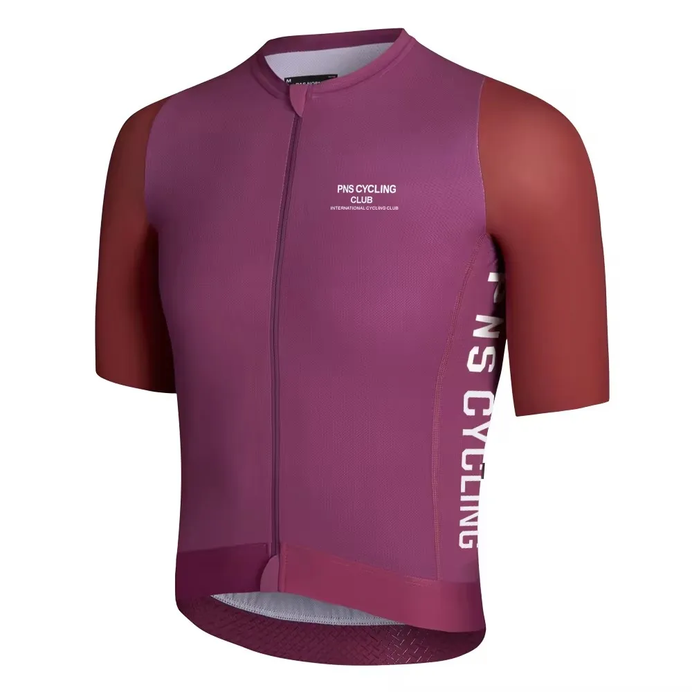 Herren PNS Radtrikot Atmungsaktives Schnelltrocknendes Gewebe Rennrad-Trikot Kurzarm MTB Fahrradtrikot