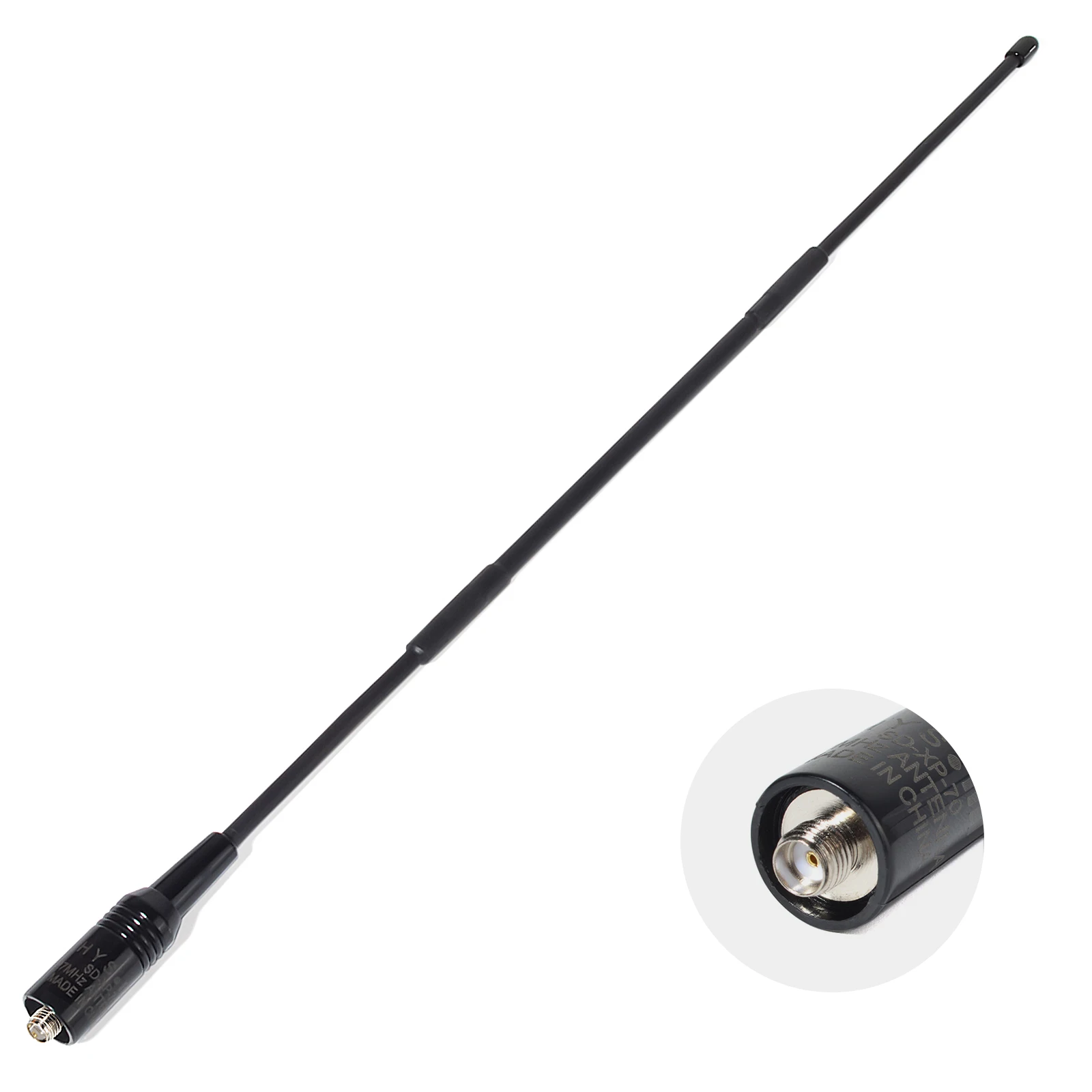 27 MHz tragbare CB-Radioantenne, SMA-Buchse Walkie-Talkie-Antenne, kompatibel mit Quansheng UV-K5 UV-K5(8) UV-K6 TK-11(5) TK-11(8)