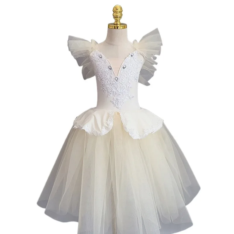 

Falda de ballet falda de baile para niñas programa infantil disfraces de actuación colectiva trajes de actuación de baile skirts