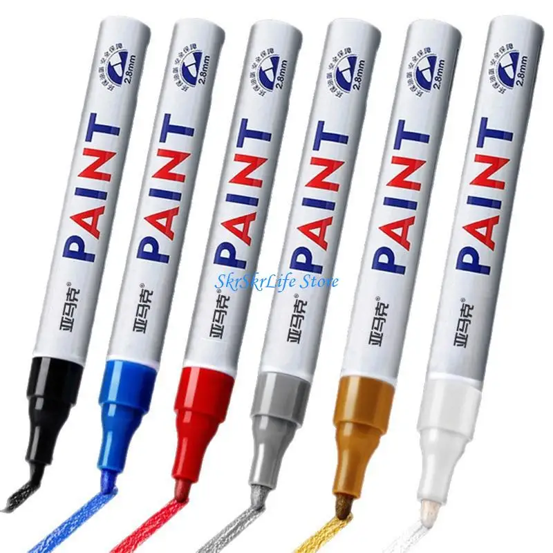 E65E Waterproof Stone Paint Marker For Drawing Writing On Gravestones Tombstone