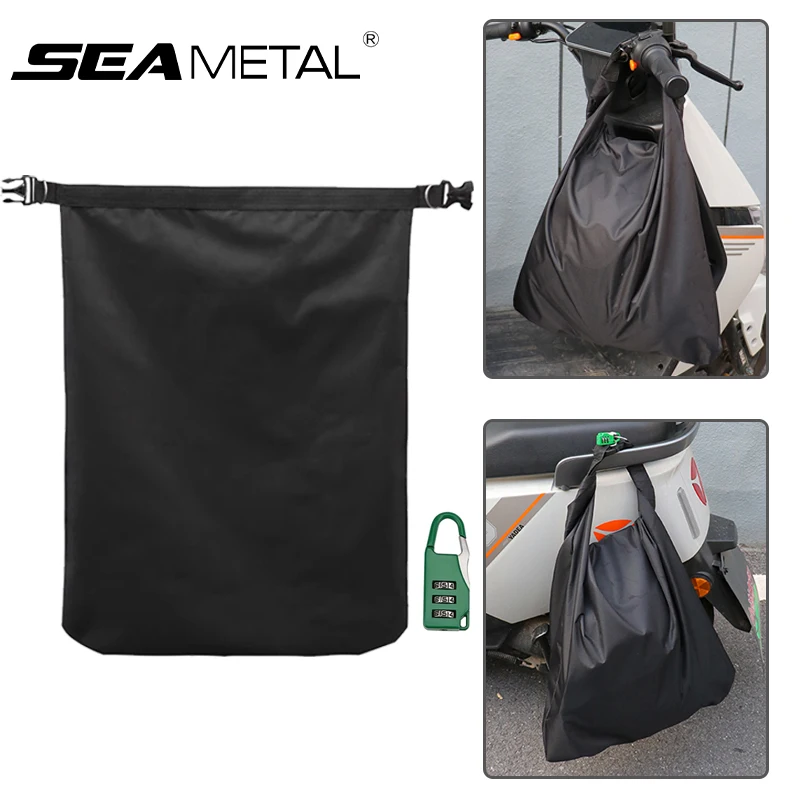 

SEAMETAL Motorcycle Helmet Storage Bag Nylon Cloth Waterproof Soft Helmet Pocket Full Half Helmet Lid Protection Bag Helmet Bags