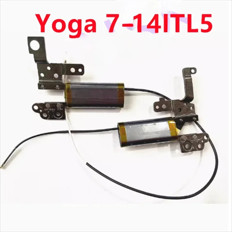 New Original for Lenovo Yoga 7-14itl5 LCD hinges set L & R with antennas screen hinge 5h50s28981/2 100% test OK