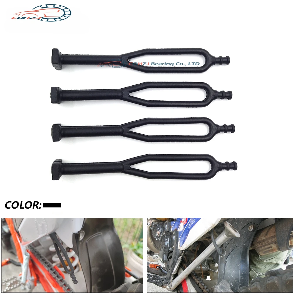 CQHZJ Motorcycle Side Stand Strap Rubber Kickstand For KTM EXC XCF XC XCF XCW TPI HUSABERG HUSQVARNA GASGAS Accessories